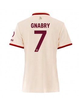 Bayern Munich Serge Gnabry #7 Ausweichtrikot für Frauen 2024-25 Kurzarm